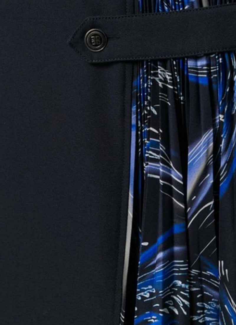 Givenchy - Short Skirt - Black/Blue - Femme