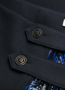 Givenchy - Short Skirt - Black/Blue - Femme