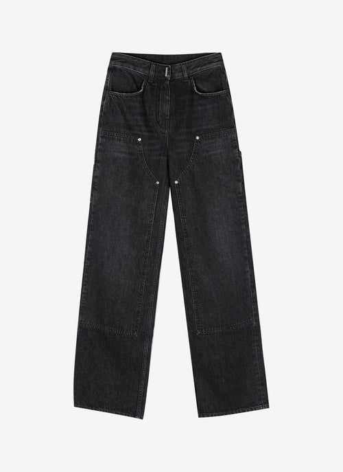 Givenchy - Jeans - Black Gloss - Femme