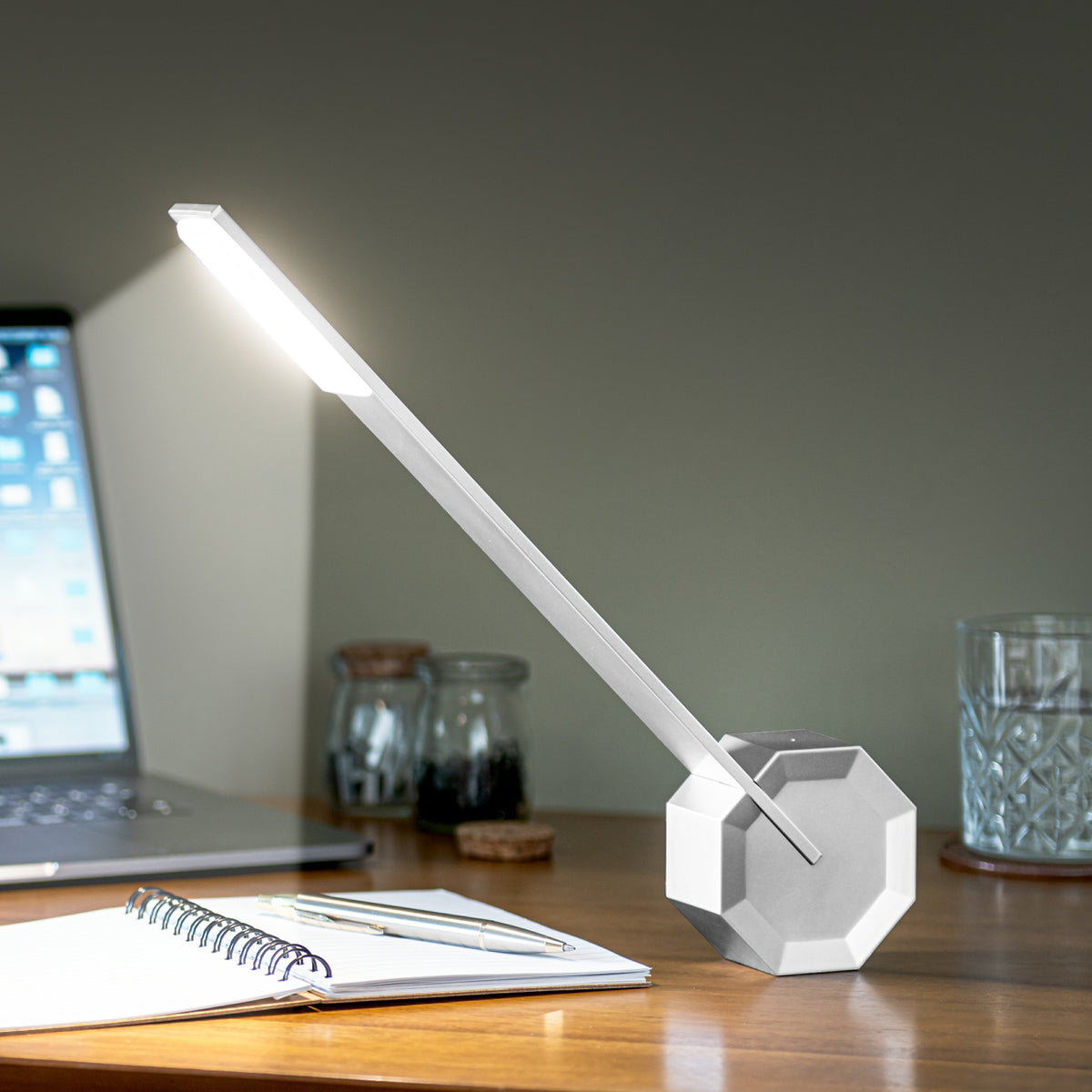 Lampe de Bureau Octogon One  - Aluminium