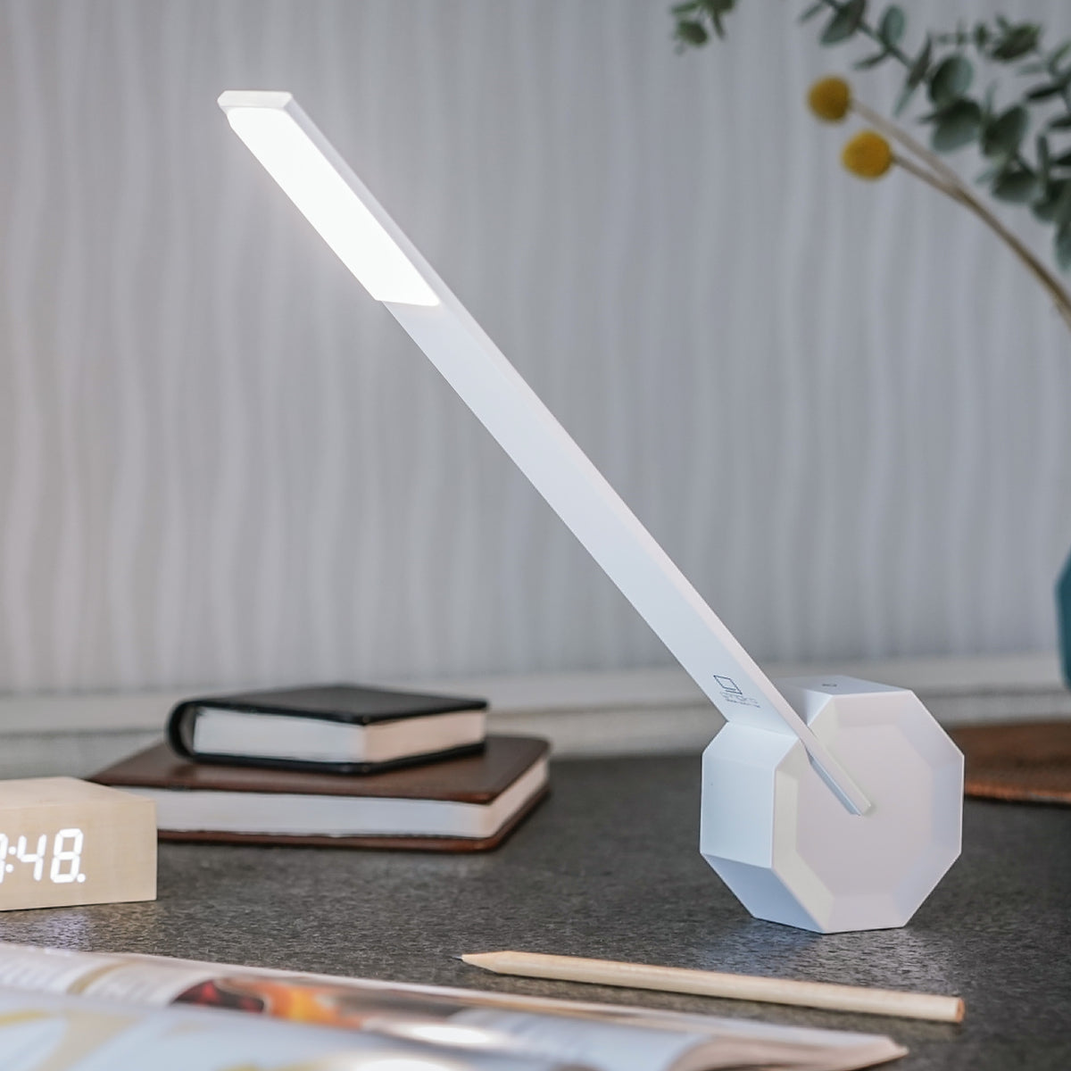 Lampe de Bureau Octogon One - Blanc
