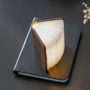 Gingko Design - Lámpara LED Smart Book - Cuero Marrón - 2 Tamaños