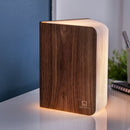 Lampe Smart Book LED - Noyer - 2 Tailles