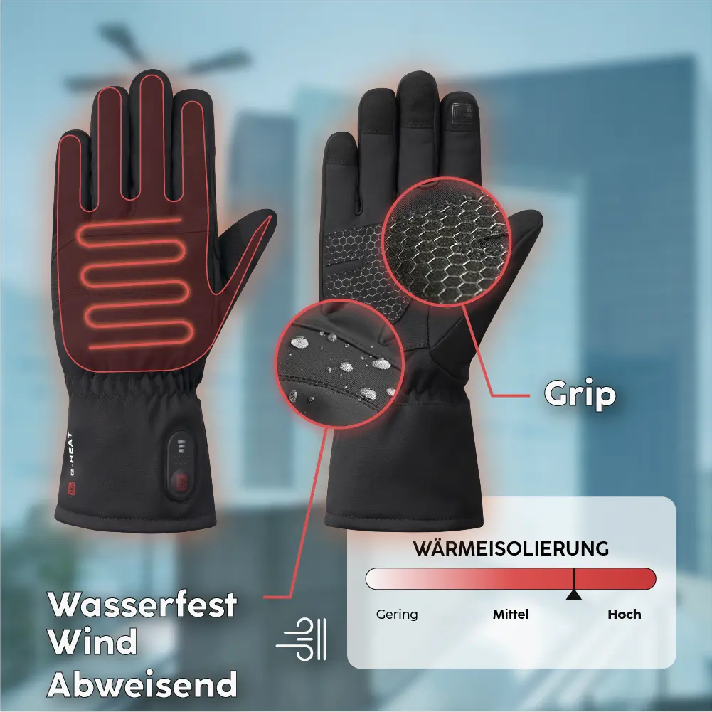 Gants Chauffants Confort +