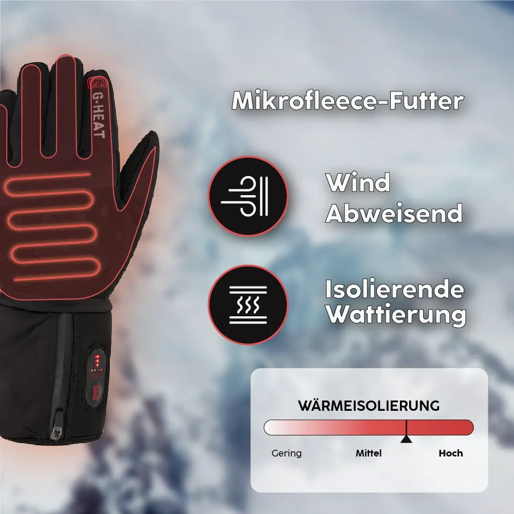 Gants De Ski Chauffants Nordic