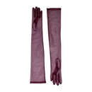 Gants Glamour Tulle - Bordeaux - Femme
