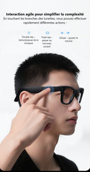 Lunettes Connectées Ai Avec Caméra 8Mp & Audio Bluetooth