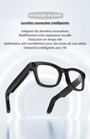Lunettes Connectées Ai Avec Caméra 8Mp & Audio Bluetooth