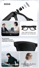 Lunettes Connectées Ai Avec Caméra 8Mp & Audio Bluetooth