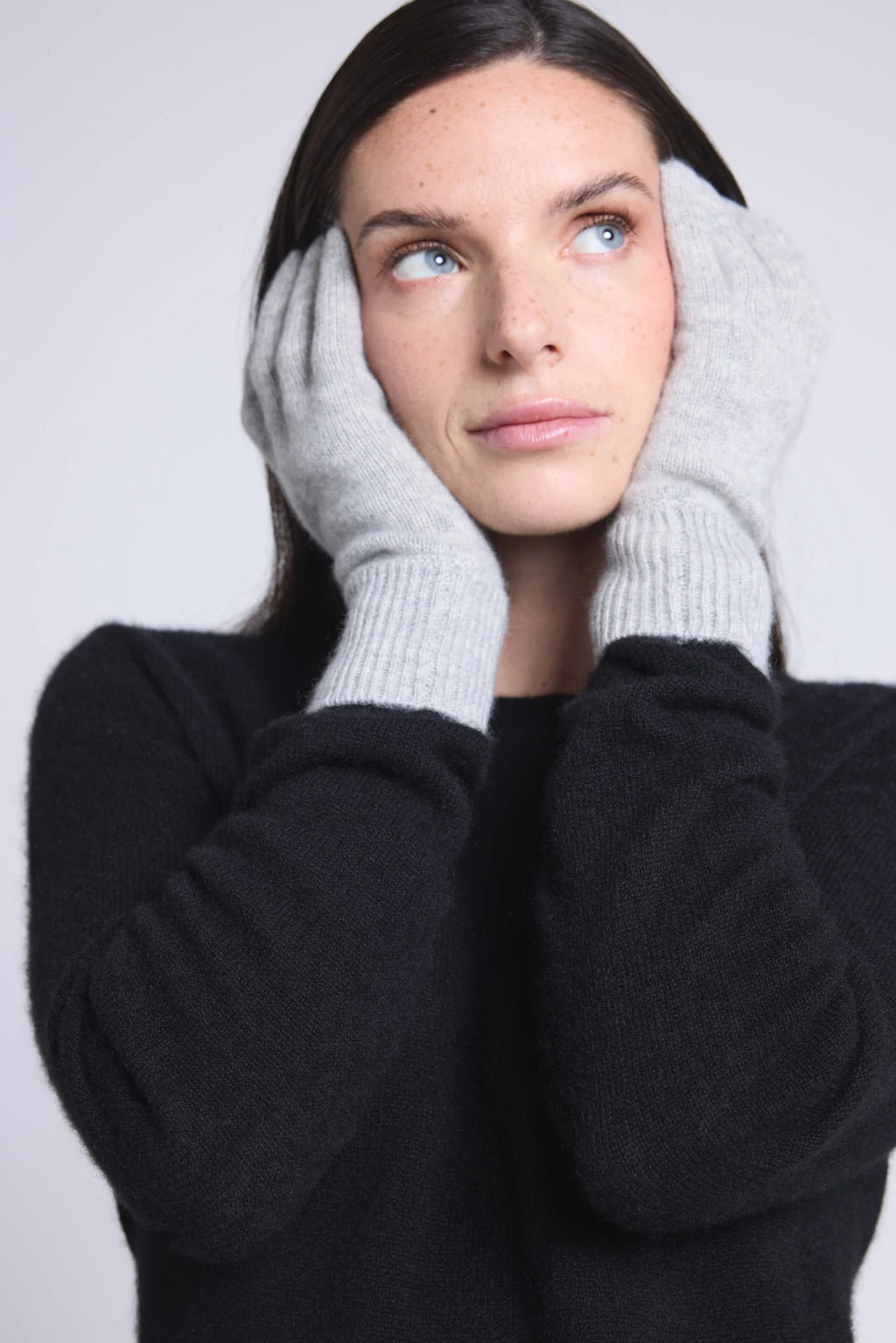 Gants Unisexe Gloves - Gris Clair - Mixte