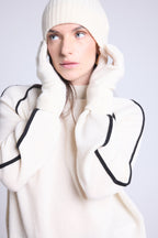 Gants Unisexe Gloves - Blanc - Mixte - 100% Cachemire