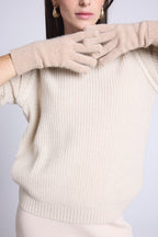 Guantes unisex Gloves - Beige crema - Unisex