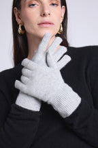 Gants Unisexe Gloves - Gris Clair - Mixte