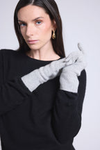 Gants Unisexe Gloves - Gris Clair - Mixte