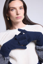 Gants Unisexe Gloves - Bleu Marine - Mixte