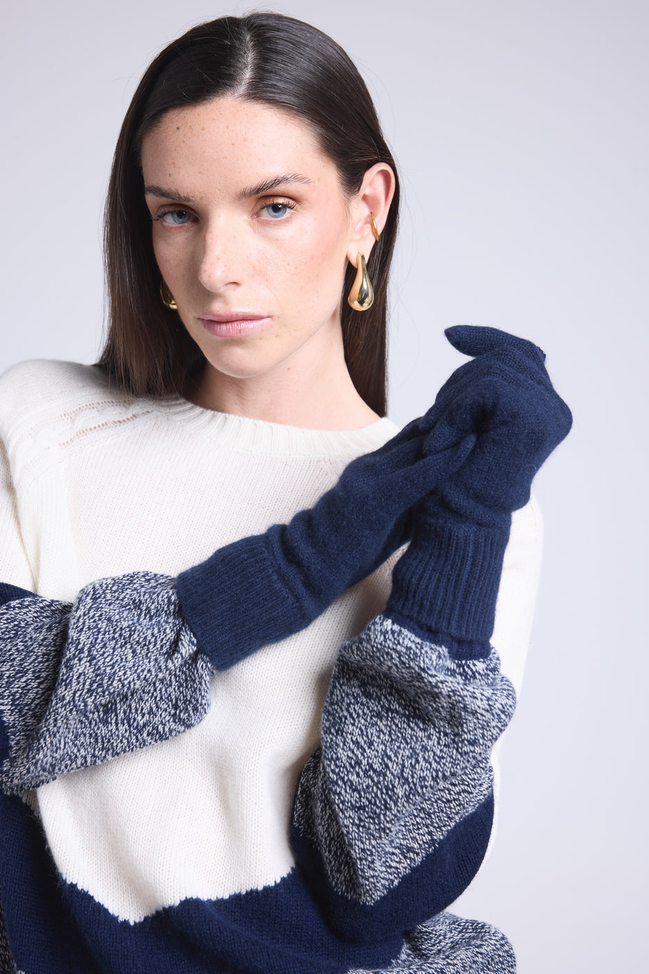 Gants Unisexe Gloves - Bleu Marine - Mixte