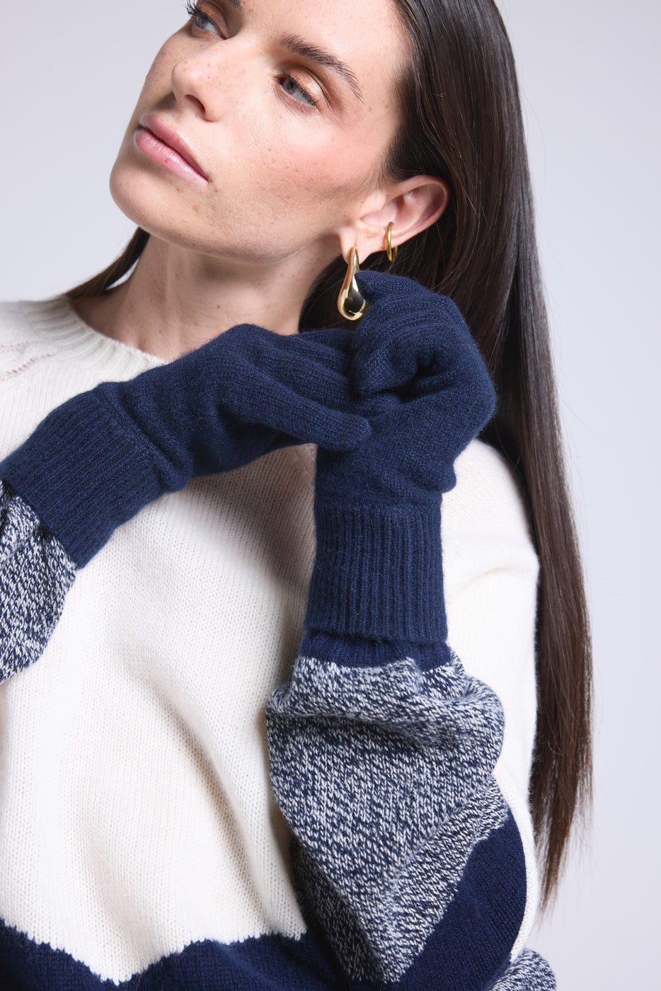 Gants Unisexe Gloves - Bleu Marine - Mixte