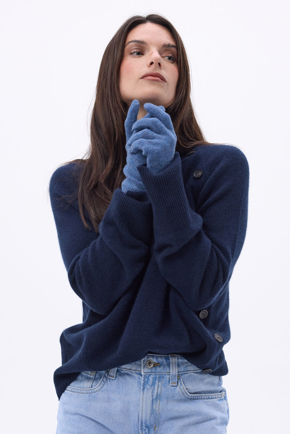 Gloves - Denim Blue - Unisex