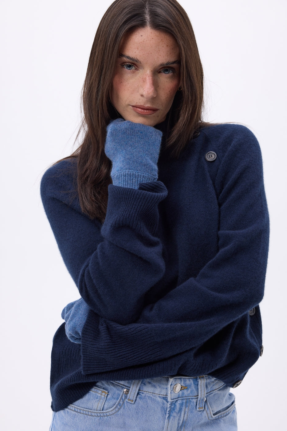 Gloves - Denim Blue - Unisex