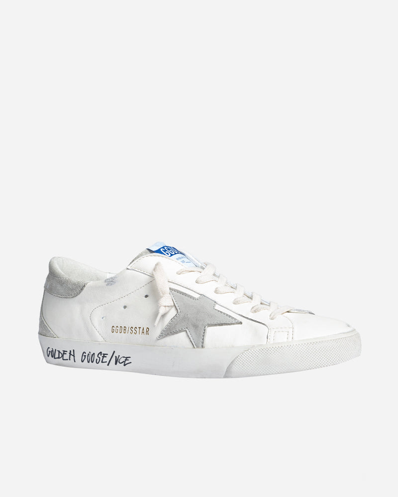 Golden Goose - Super-Star Nappa Blanco/Hielo/Gris - Blanco/Hielo/Gris