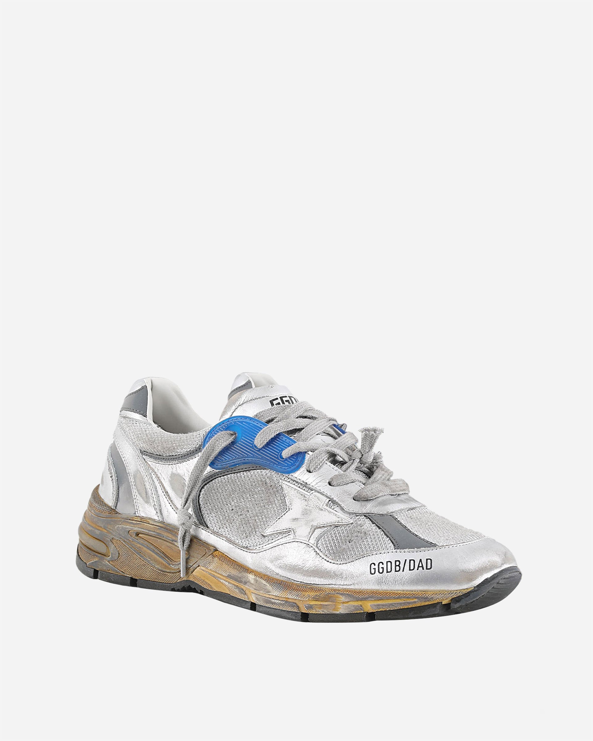 Golden Goose - Running Dad Silver/White