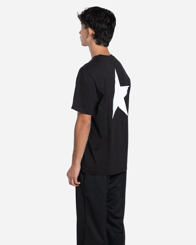 Golden Goose - Camiseta Star M'S Regular negra