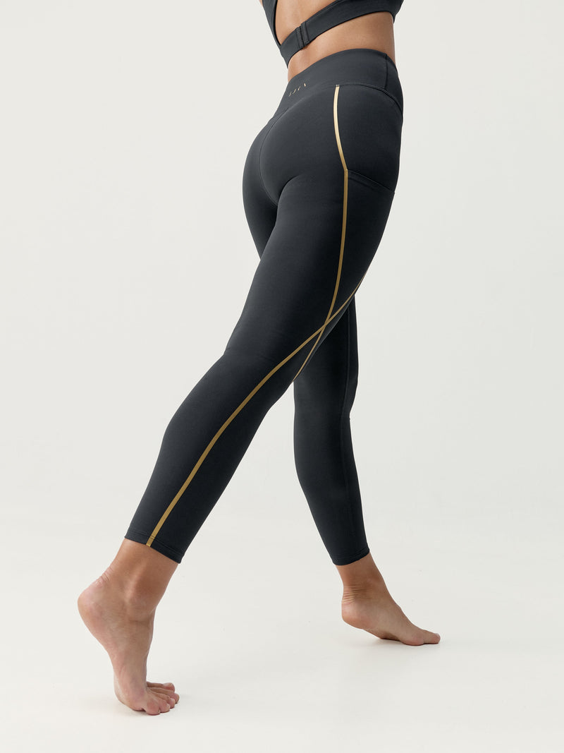 Legging Gold - Black - Femme