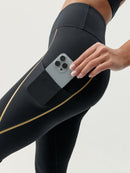 Legging Gold - Black - Femme