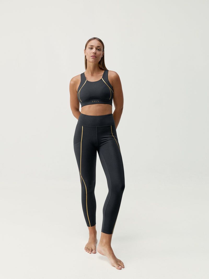 Legging Gold - Black - Femme