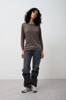 Bat Sweater - Goléon - Mottled Taupe