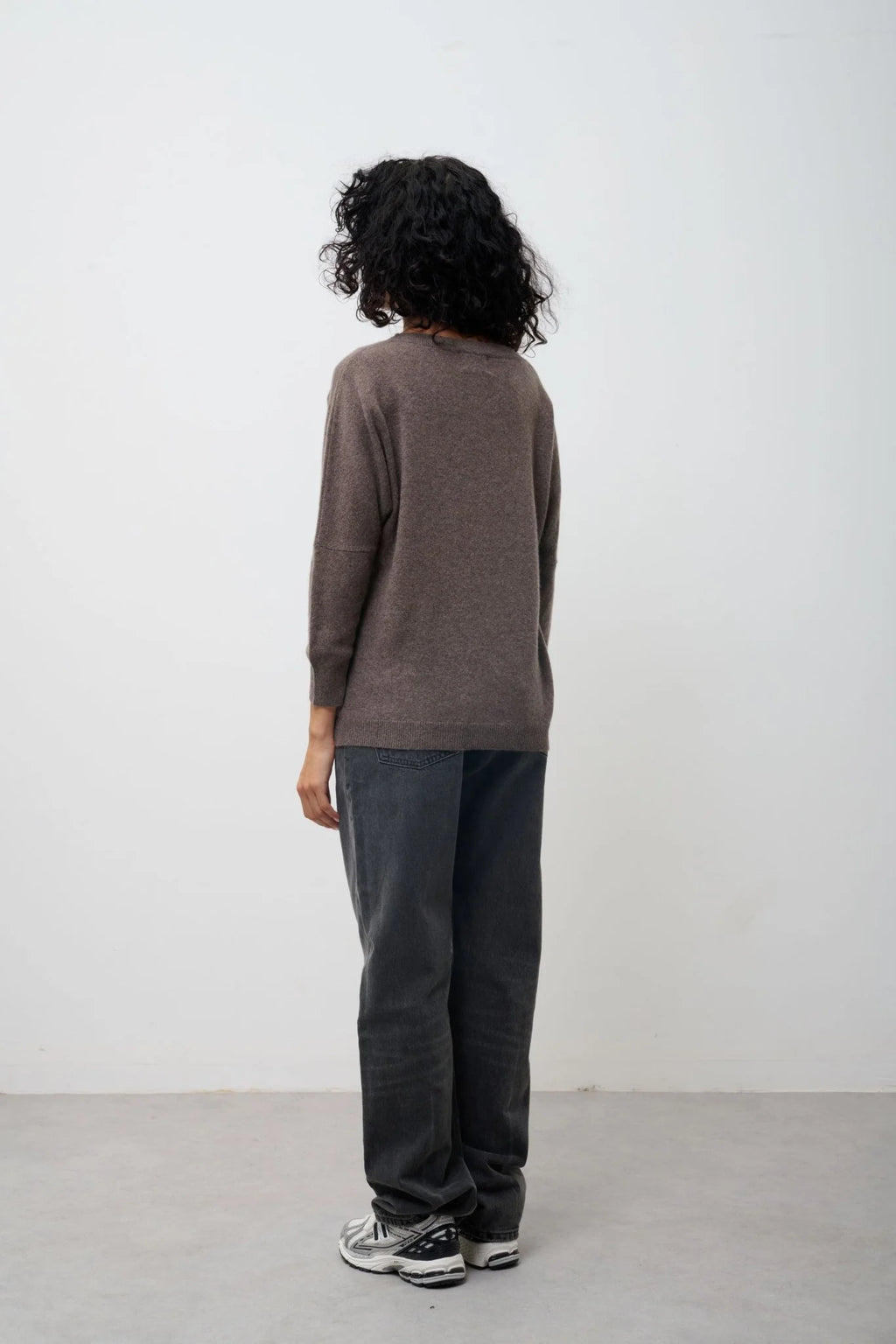 Batwing Jumper - Goléon - Taupe Chiné