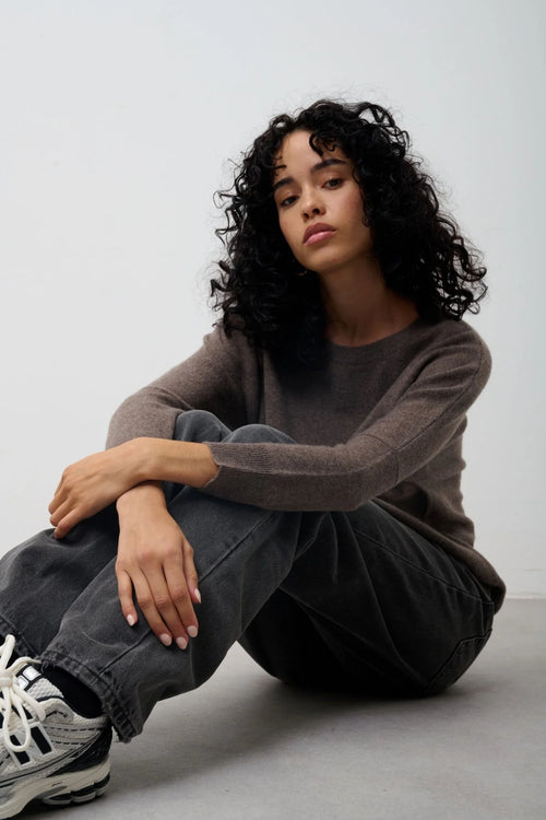 Pull Chauve Souris - Goléon - Taupe Chiné