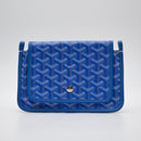 Cartera Goyard Plumet Pocket Goyardine Azul Real