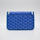 Cartera Goyard Plumet Pocket Goyardine Azul Real