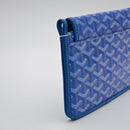 Cartera Goyard Plumet Pocket Goyardine Azul Real