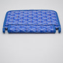 Cartera Goyard Plumet Pocket Goyardine Azul Real
