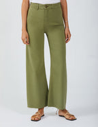 Pantalón Straight Grace Color - Kaki - Mujer