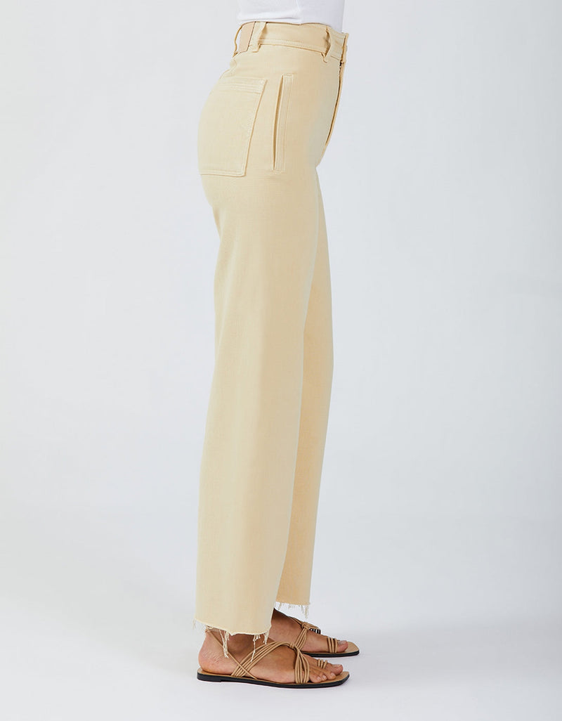 Pantalon Straight Grace Color - Light Sand - Femme