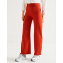 Reiko - Straight Grace Color Pants - Red Clay - Woman