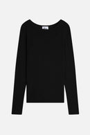 Pull Col Bateau - Grace - Noir