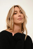Pull Col Bateau - Grace - Noir
