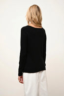 Pull Col Bateau - Grace - Noir