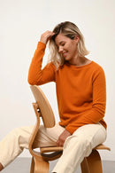Pull Col Bateau - Grace - Ocre
