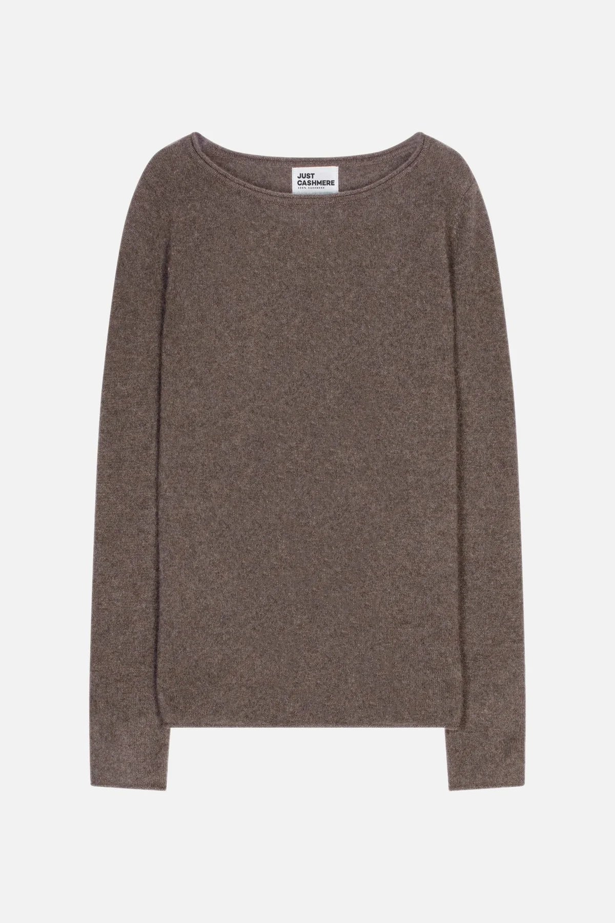 Jersey Cuello Barco - Grace - Gris Topo Jaspeado