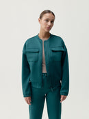 Chaqueta Graft verde oscuro - Mujer