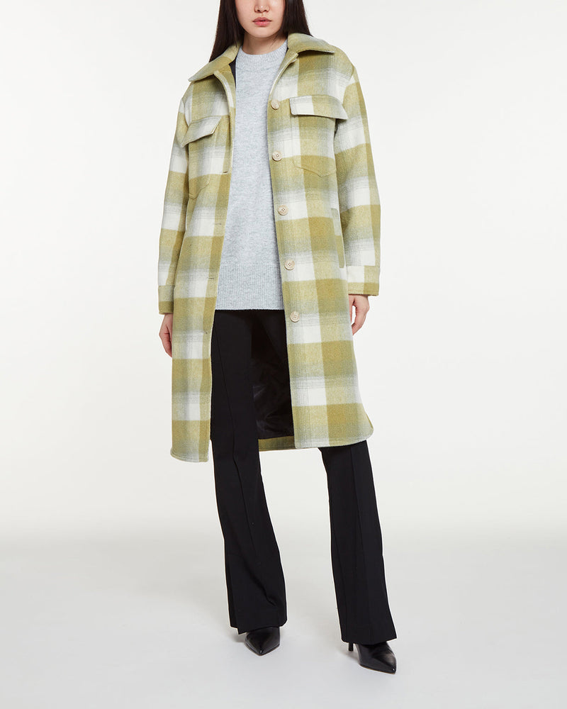 Veste Graham - Pea Green Plaid