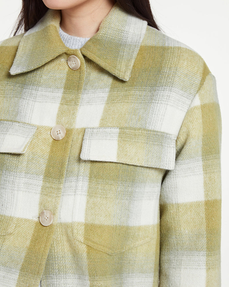 Veste Graham - Pea Green Plaid