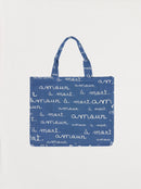 Cabas AMOUR jacquard denim