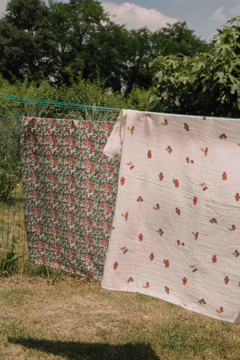 Lange Comforter Le Grand Ecru Tomatoes