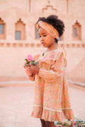 Jilana Dress - Saffron Flower Field - Child
